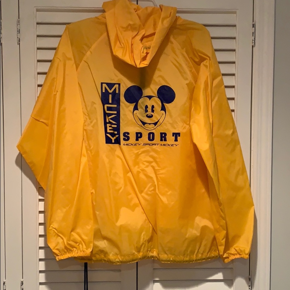 Used Vintage Disney Mickey Rain Jacket